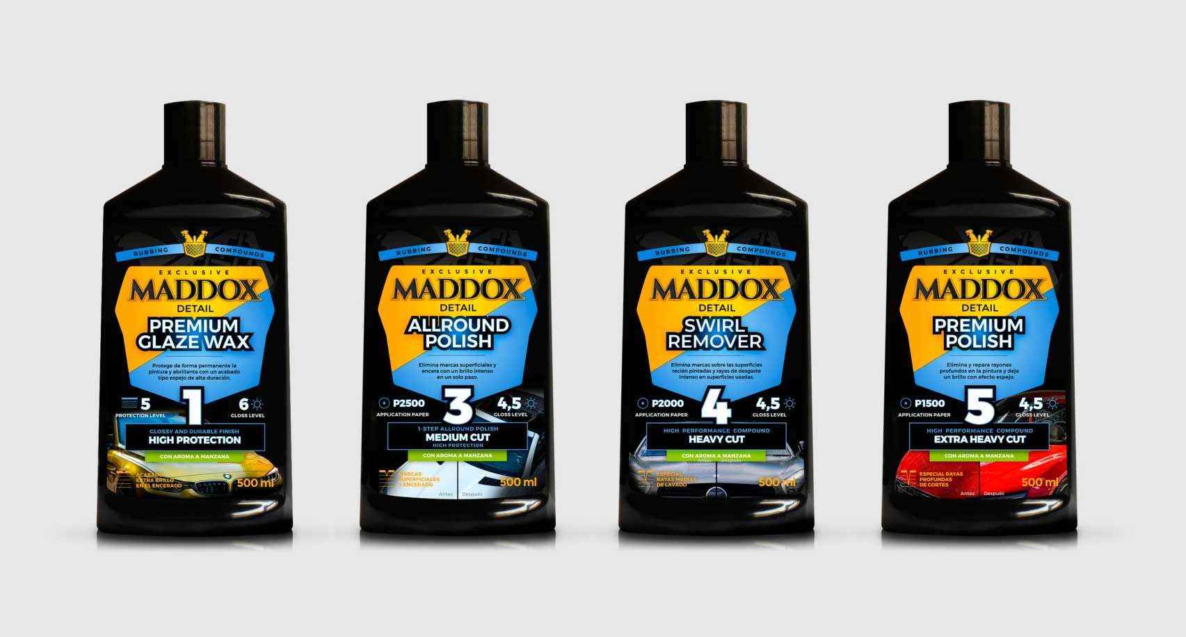 Maddox Detail lanza la gama Premium Polish para restaurar la carrocería del coche