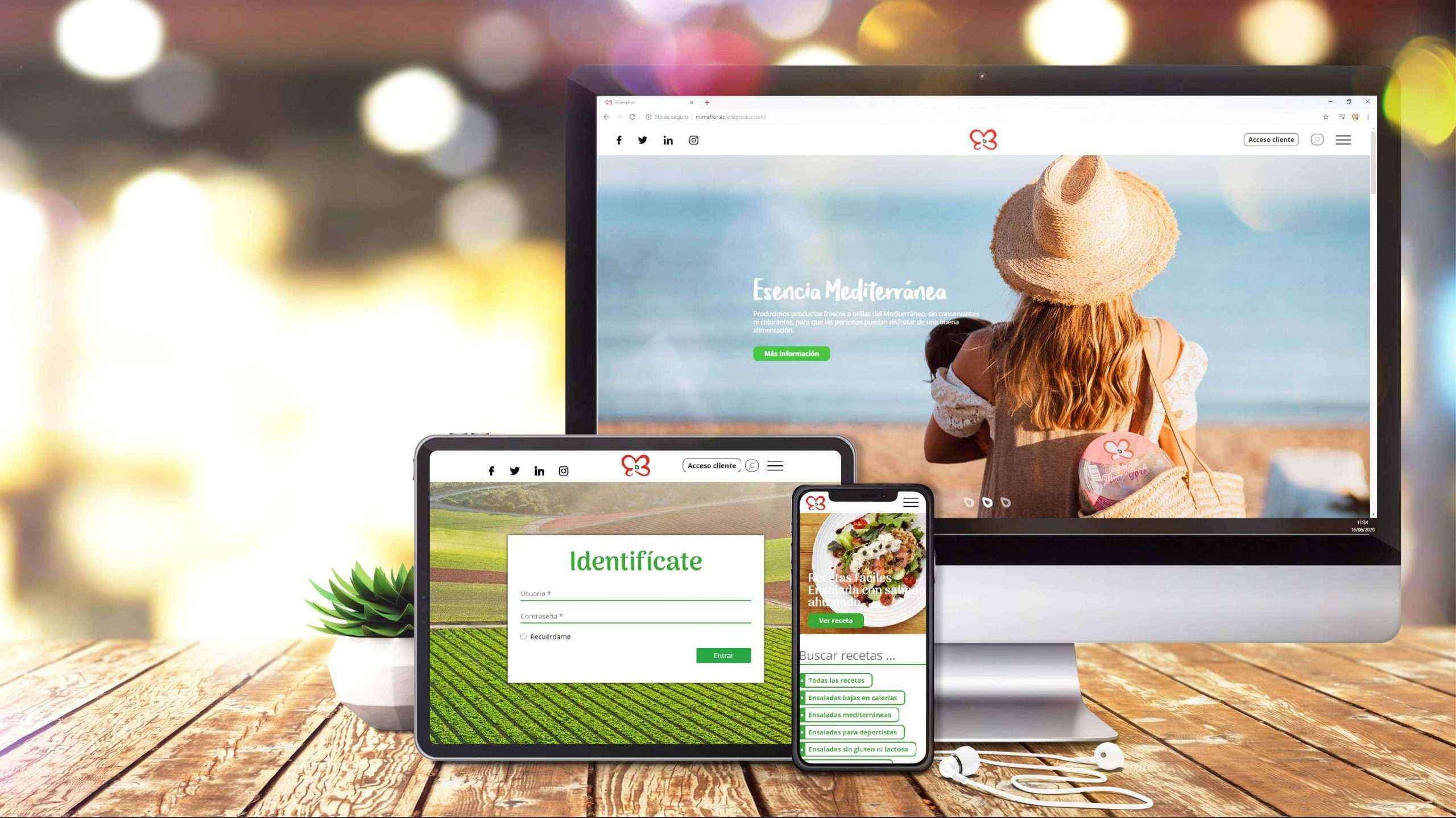 Primaflor estrena nueva web - Notas de prensa