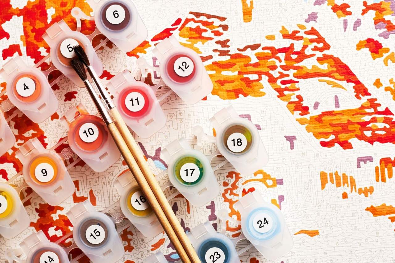 Pintar con números con kits para principiantes de Pintar Números, los más recomendados a nivel europeo