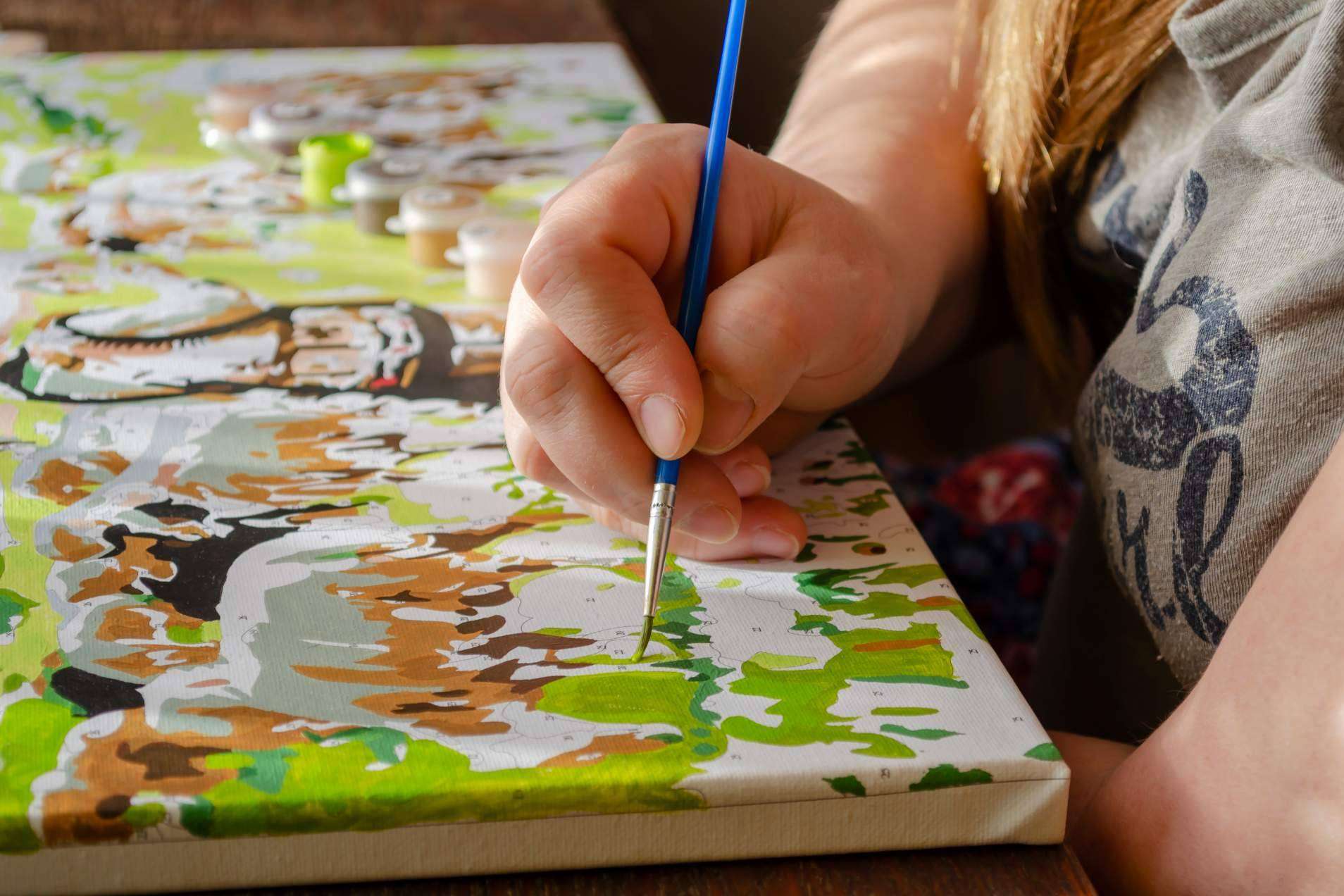 Pintar con números es una de las actividades de ocio que no ha dejado de crecer en 2021