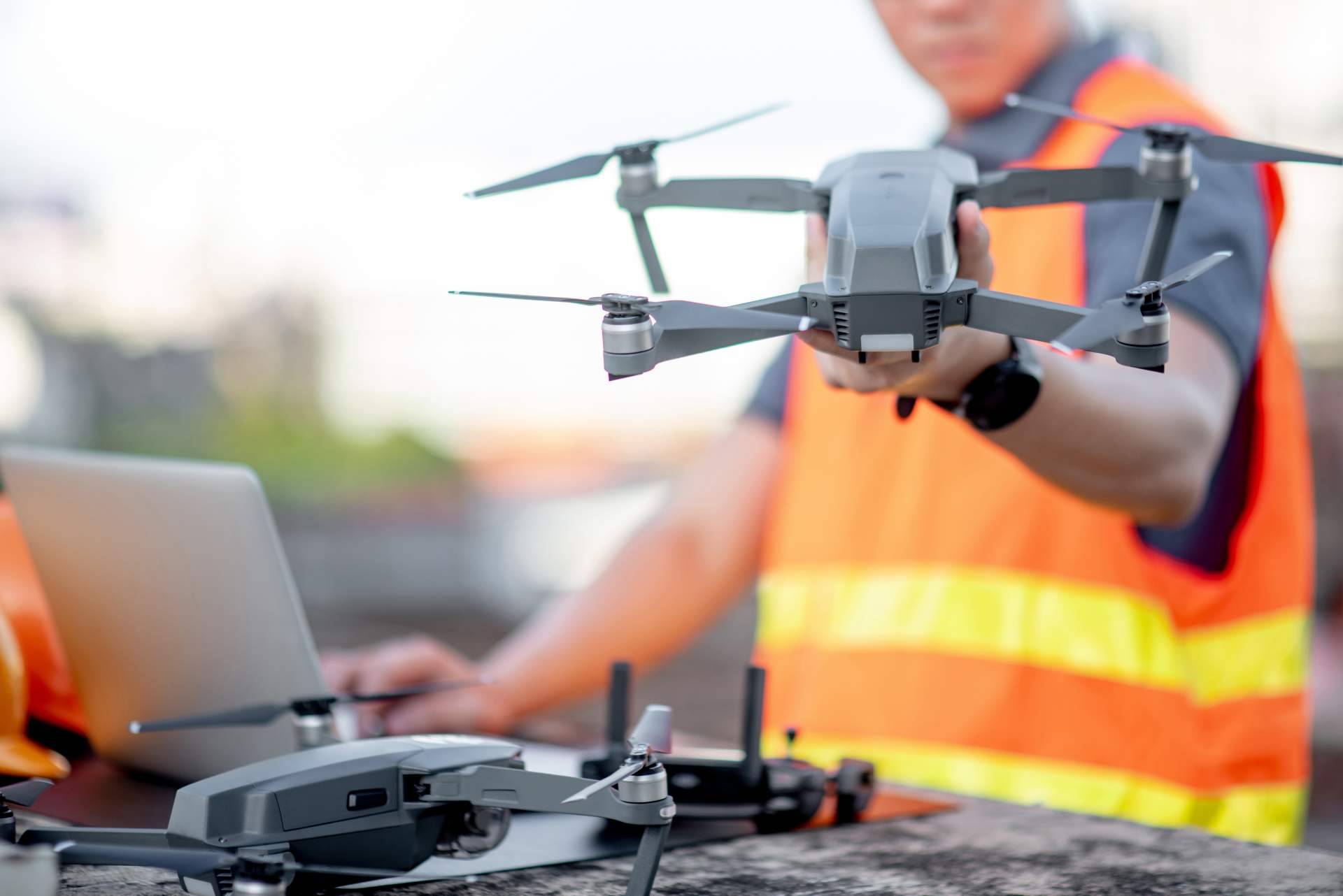 Los drones en la lucha contra incendios con FRP
