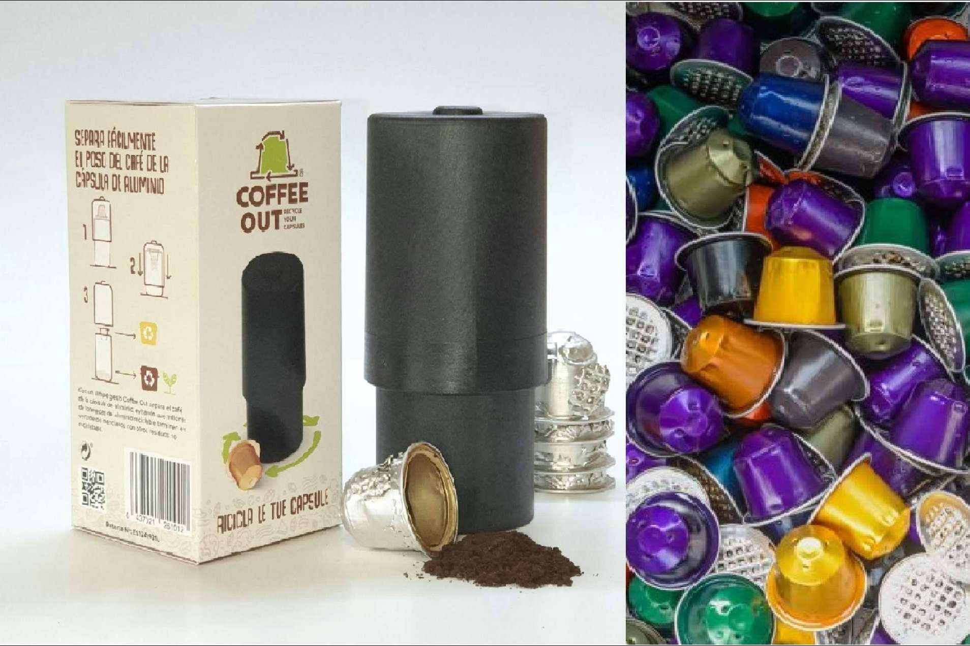 Coffee Out tiene el propósito de reciclar 7.000 millones de cápsulas de café de aluminio