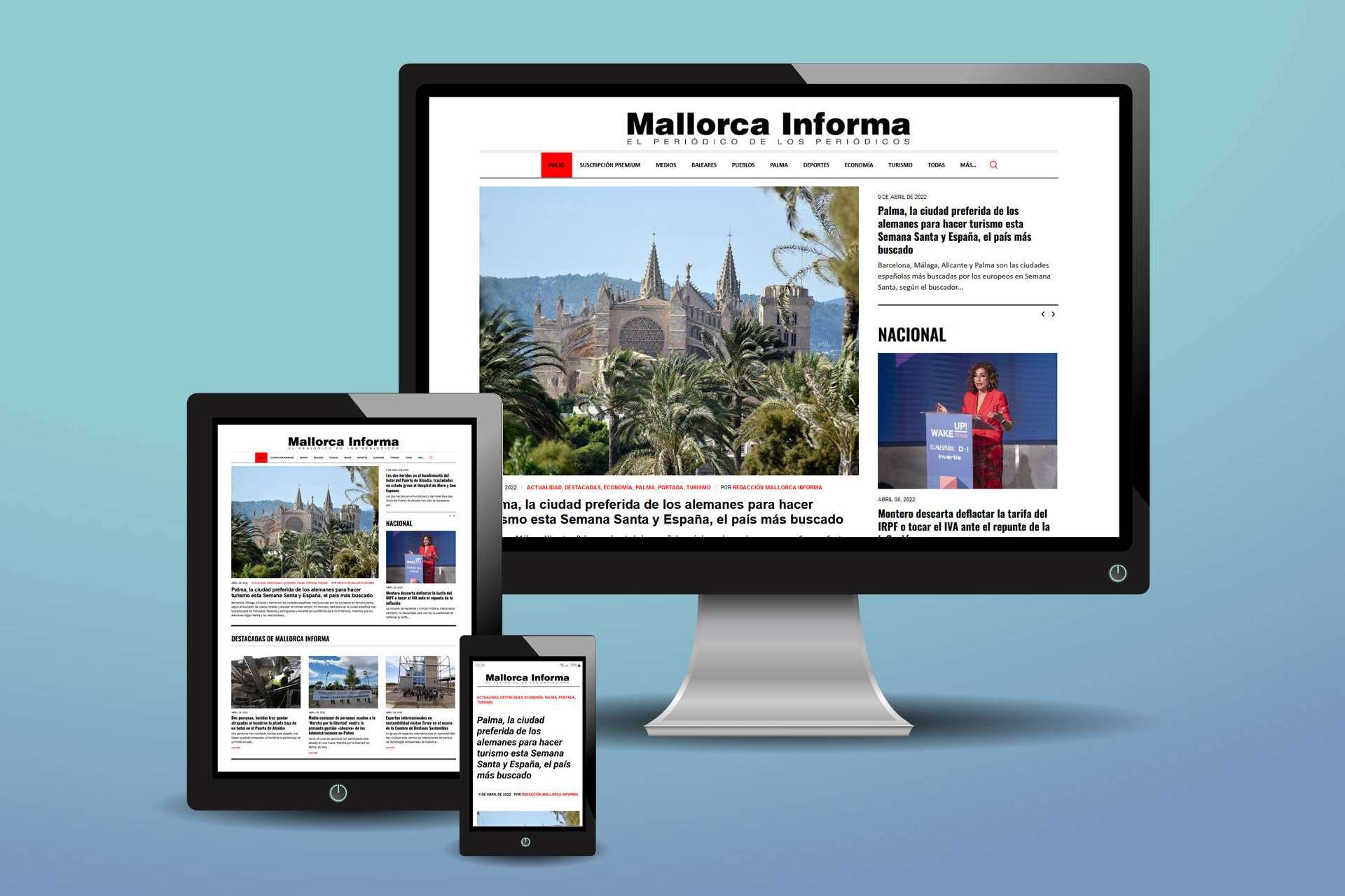 Gran profesionalidad entre los colaboradores especializados de Mallorca Informa
