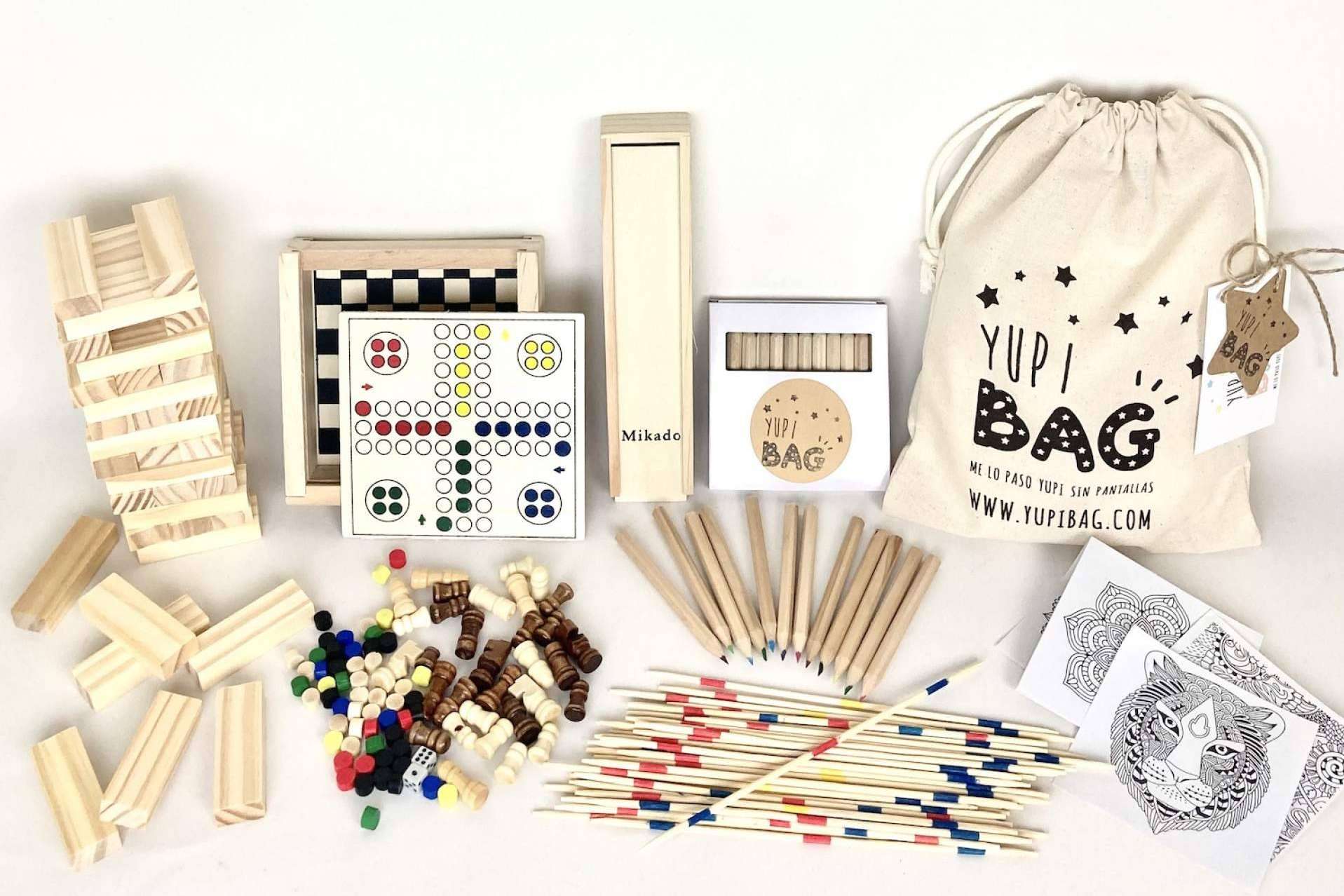 Juguetes educativos para todas las edades, con YupiBag