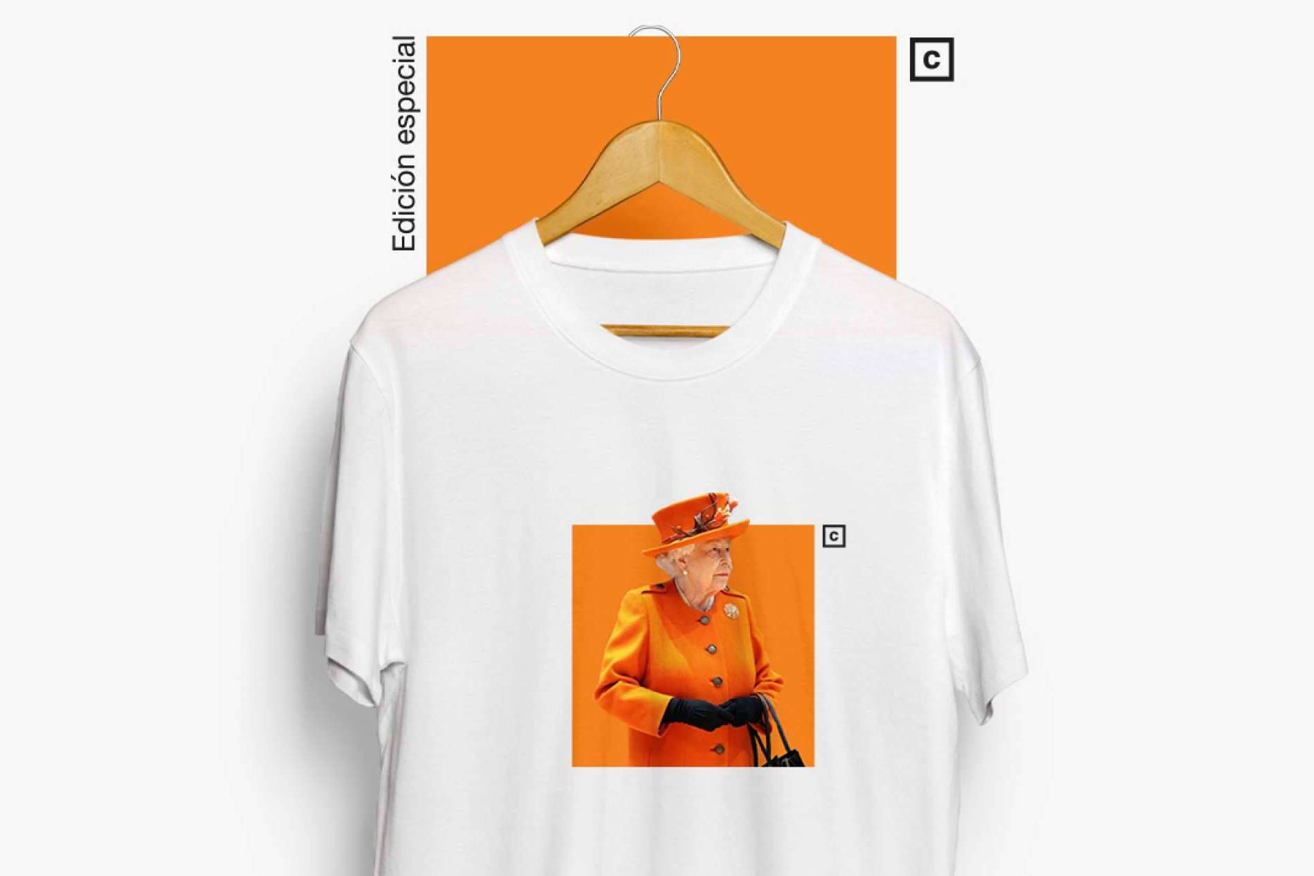 'God Save The Queen'. La camiseta top ventas de Themain