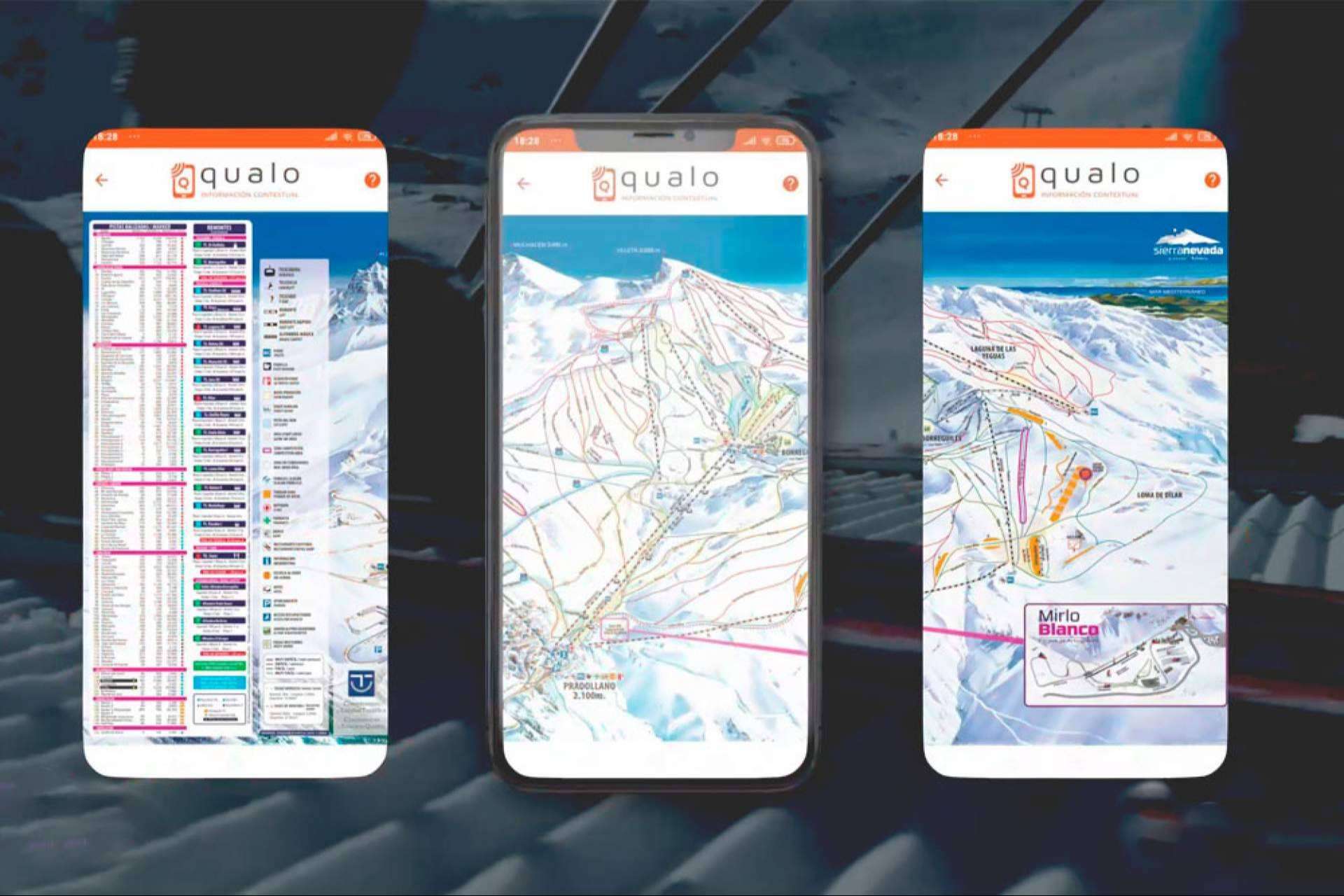 QUALO es una plataforma universal de información contextualizada para las estaciones de esquí
