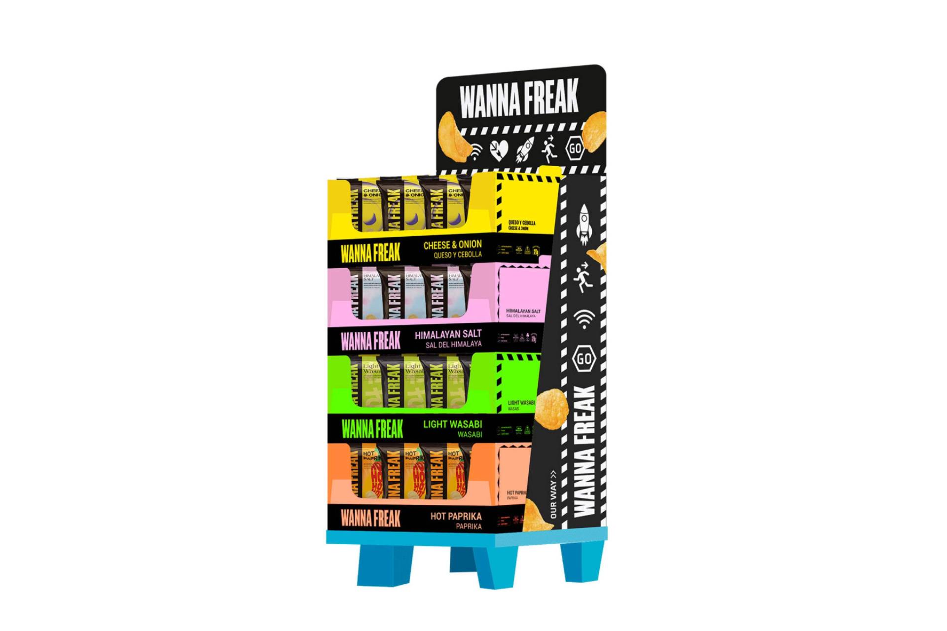 El lanzamiento de los nuevos sabores de Wanna Freak en la feria ISM