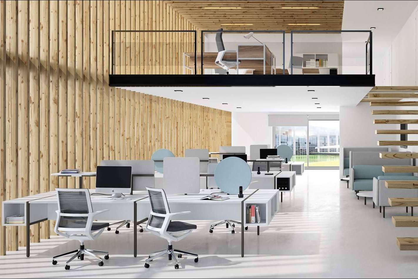 9 de cada 10 clientes recomiendan Mobiliar, una de las empresas referentes en diseño de oficinas