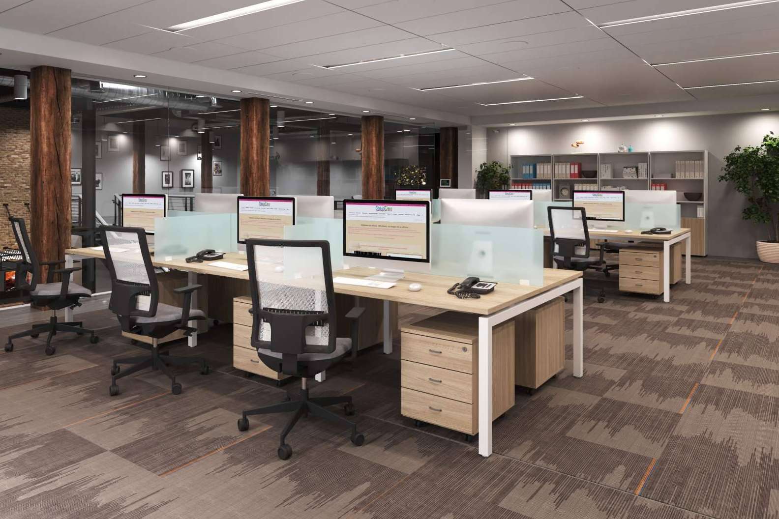Empresa dedicada a la venta de mobiliario de oficina, con OfficeDeco