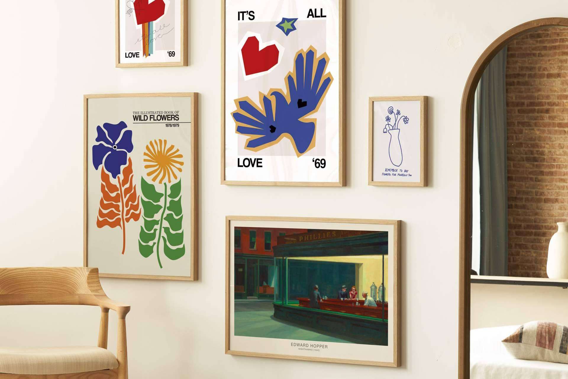 ¿Cómo decorar las paredes vacías del hogar?
