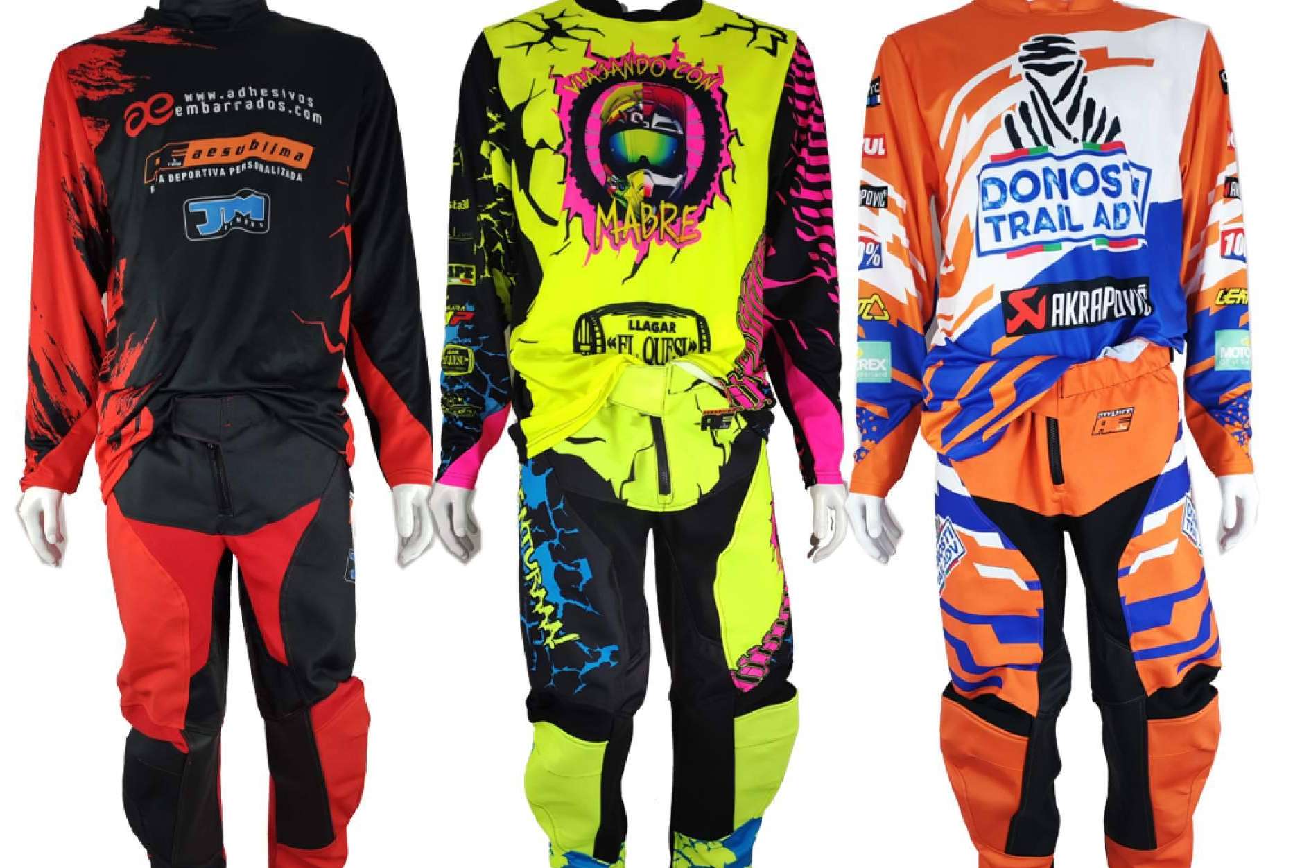 Personalización de camisetas para motocross con ADHESIVOSEMBARRADOS