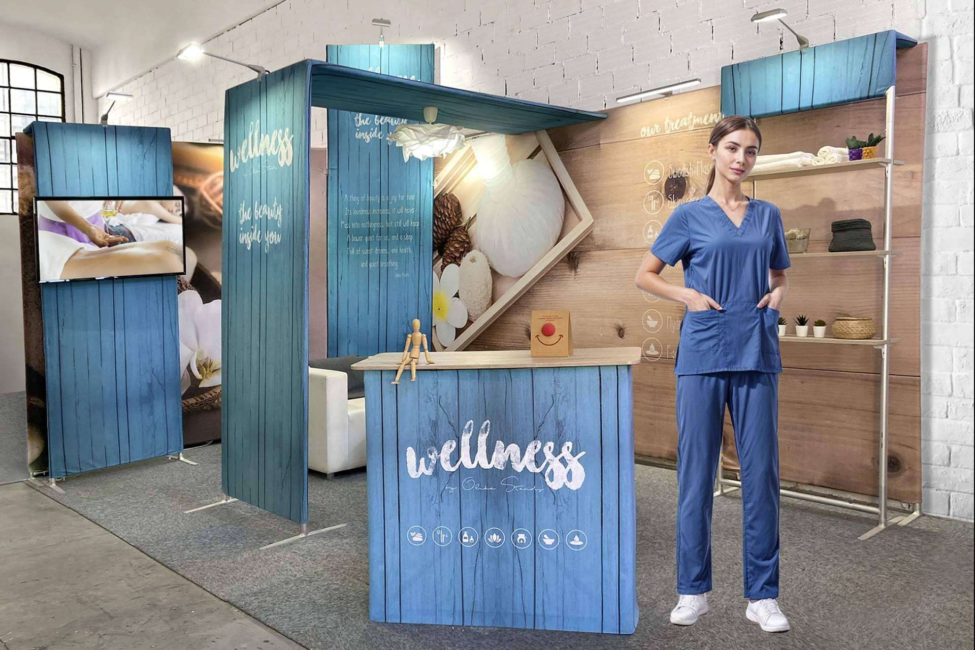 Stands reutilizables; una nueva forma de participar en ferias
