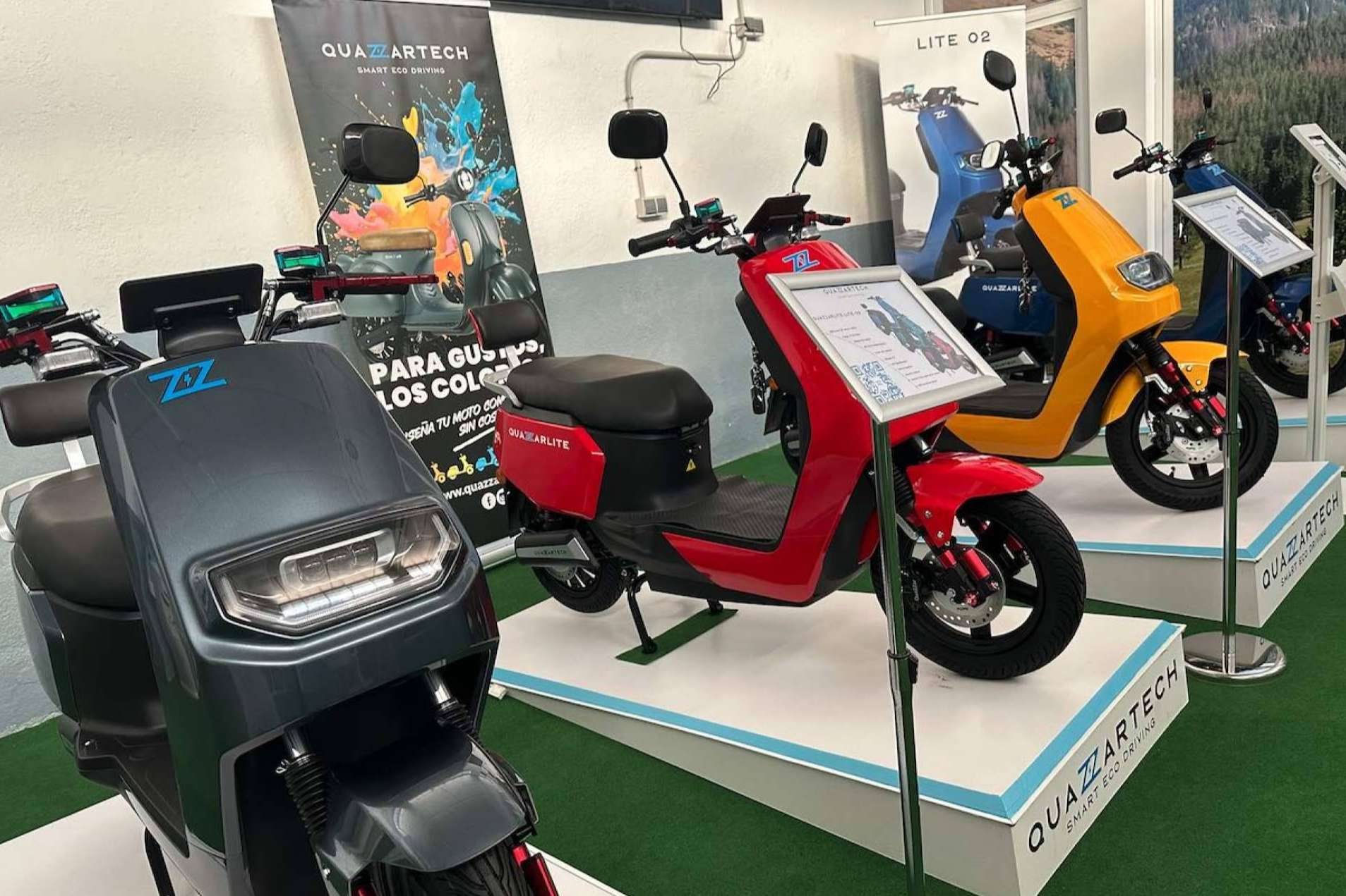 Quazzartech, primer fabricante y exportador de motos eléctricas