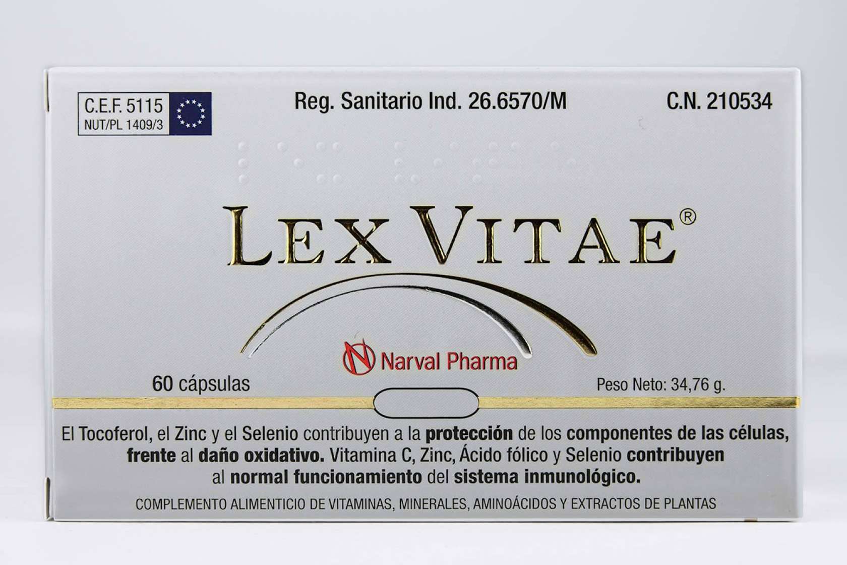 Lex Vitae de Narval Pharma, antioxidante natural que mejora la piel desde el interior