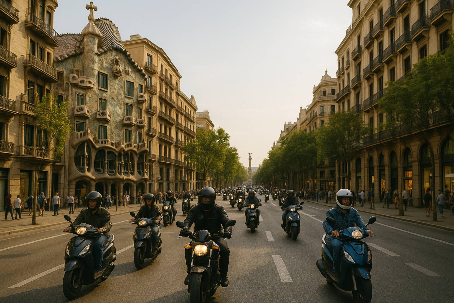 Crece el uso de la moto en entornos urbanos como respuesta al alza del coste de vida en España