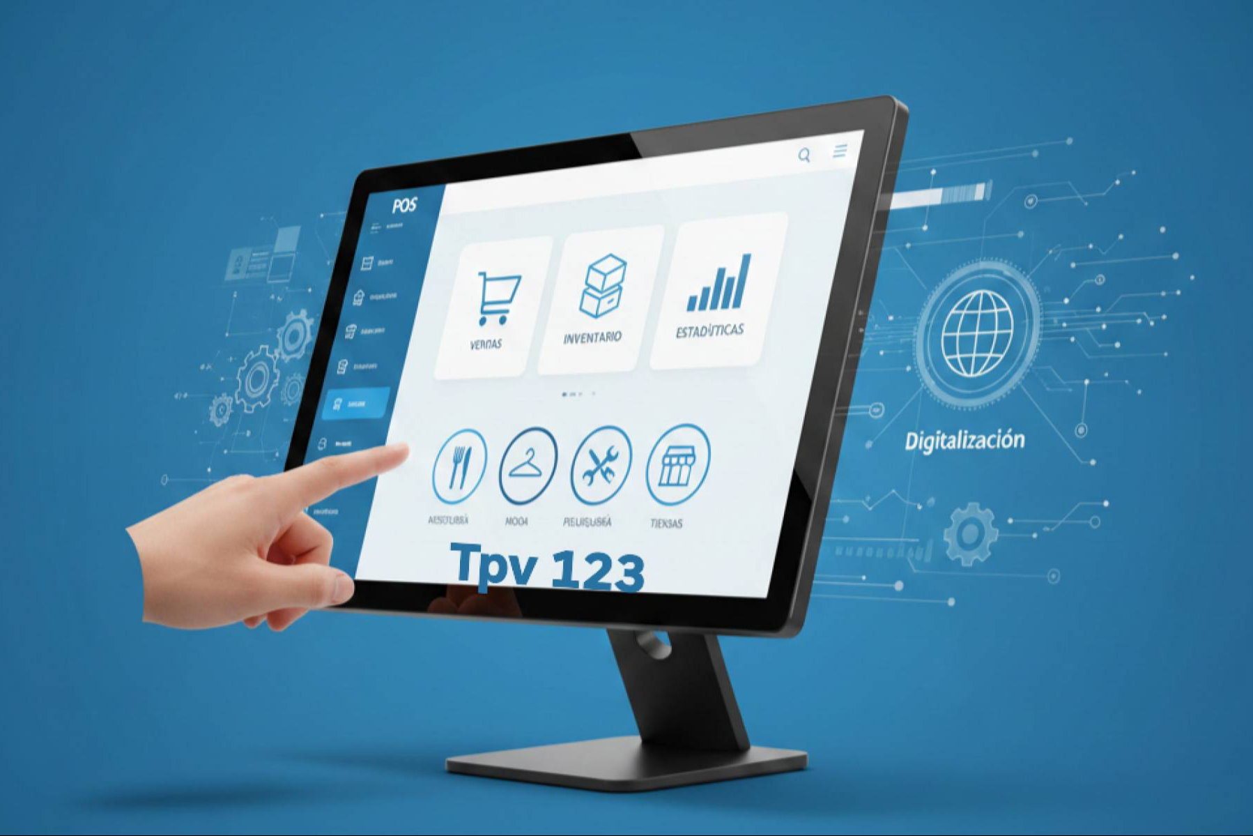 El ecosistema TPV 123 Gratuito integra control horario y adecuación completa a los sistemas VeriFactu y TicketBAI