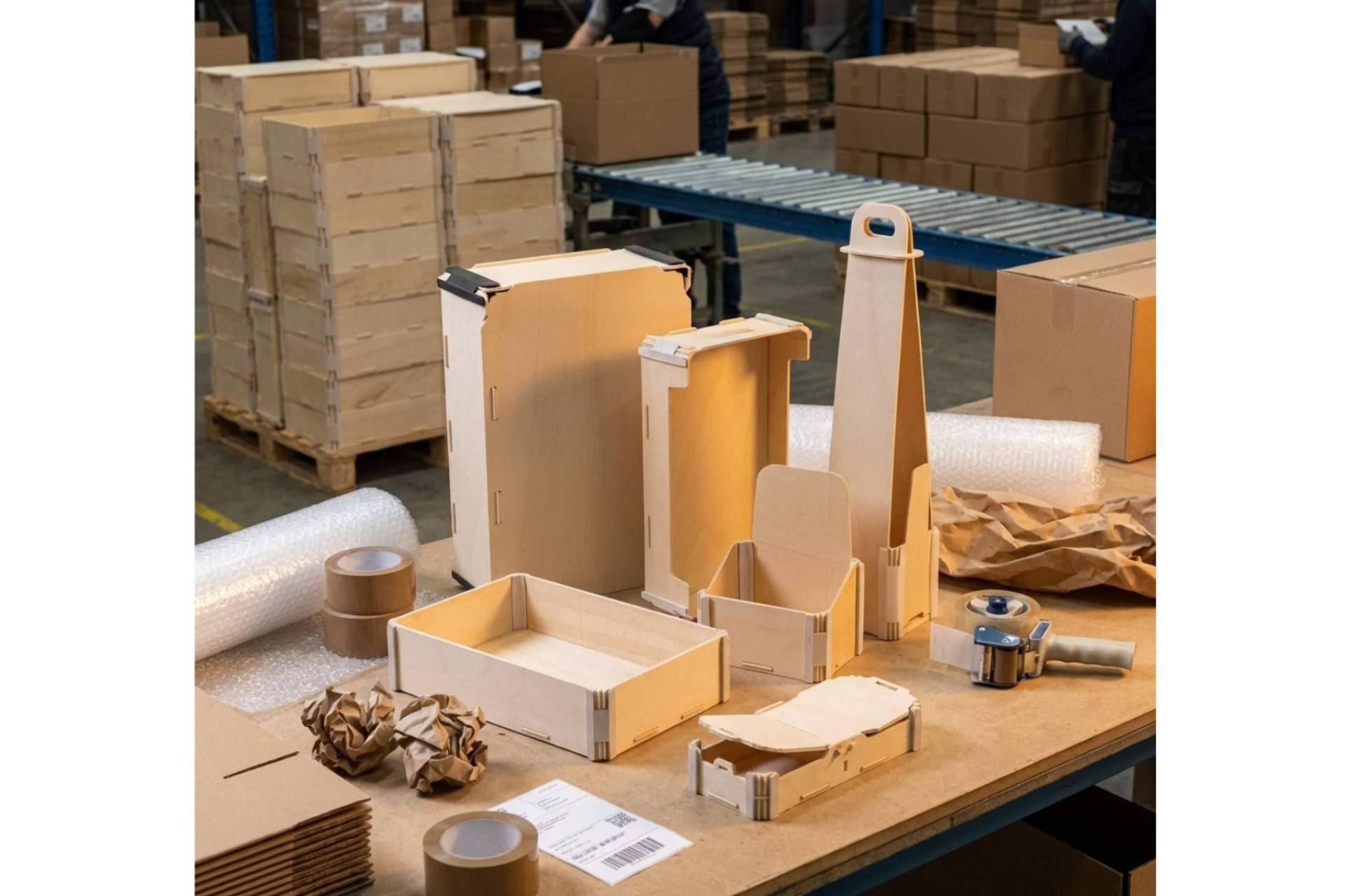Cajas para embalaje y envíos diseñadas por Sincla